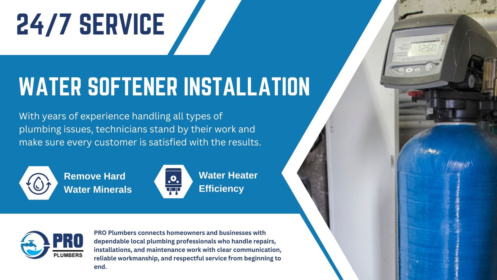 Water softener installation in Ocala, FL